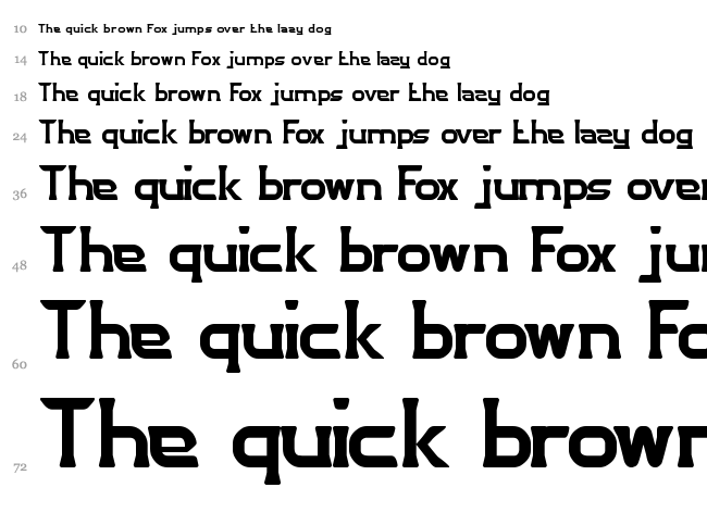Great Adventure font waterfall